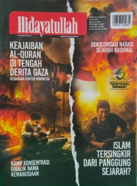 Image of HIDAYATULLAH KEAJAIBAN AL-QUR'AN DI TENGAH DERITYA GAZA