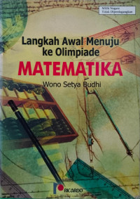 Image of Langkah Awal Menuju ke Olimpiade MATEMATIKA