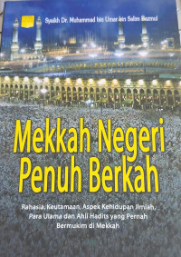 Image of MEKKAH NEGERI PENUH BERKAH